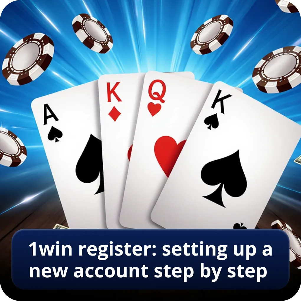 1win register: setting up a new account step by step