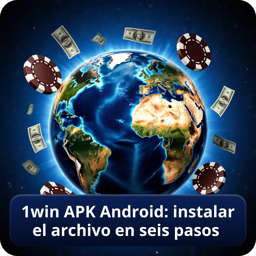 1win APK Android: instalar el archivo en seis pasos