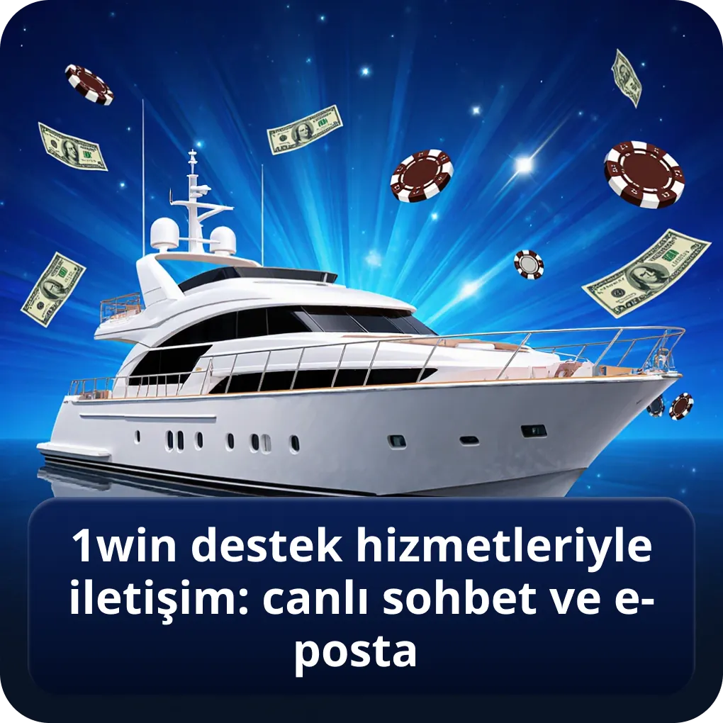 1win destek hizmetleriyle iletişim: canlı sohbet ve e-posta