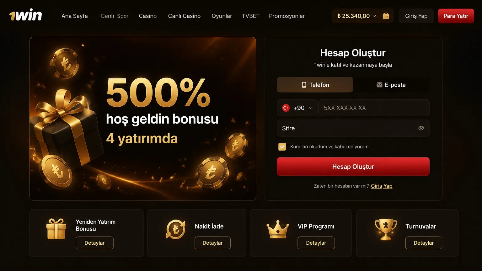 Android APK dosyasını kurma adımları 1win