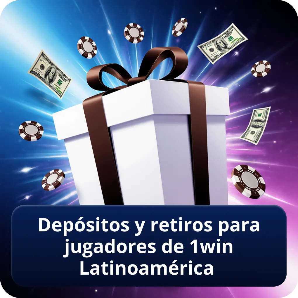 Depósitos y retiros para jugadores de 1win latinoamérica