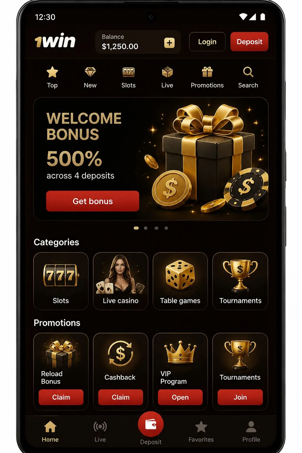 1win APP: what mobile players actually get