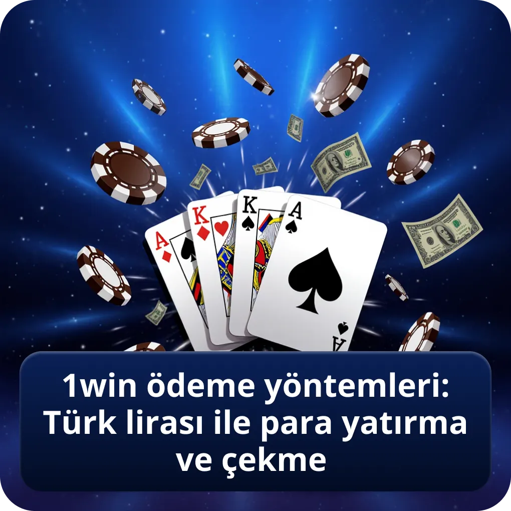 1win ödeme yöntemleri: Türk lirası ile para yatırma ve çekme